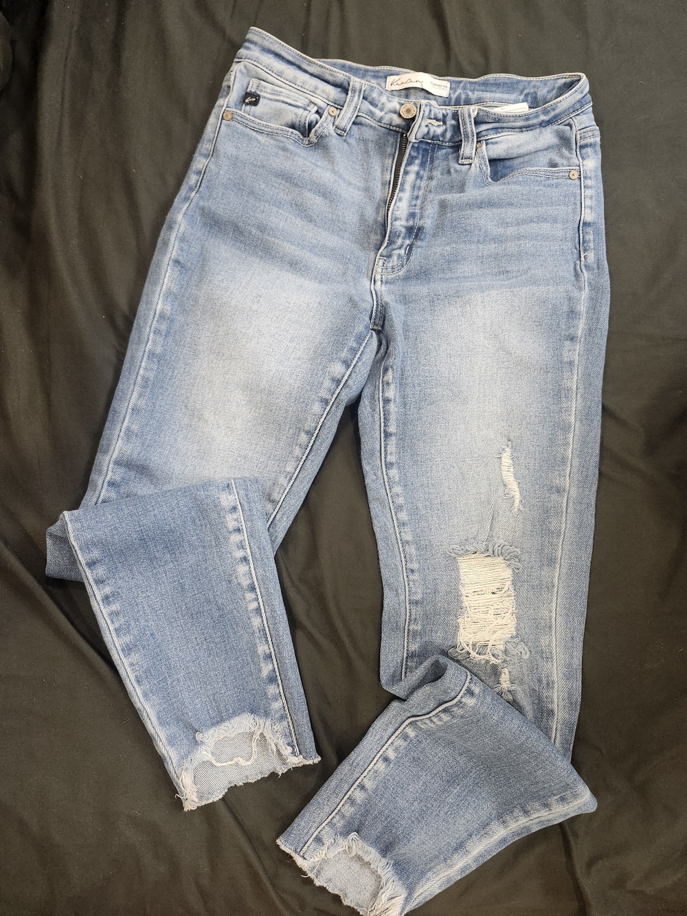 KanCan Light Blue Distressed Skinny Jeans